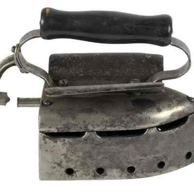 Cloth Iron, Gas Heated