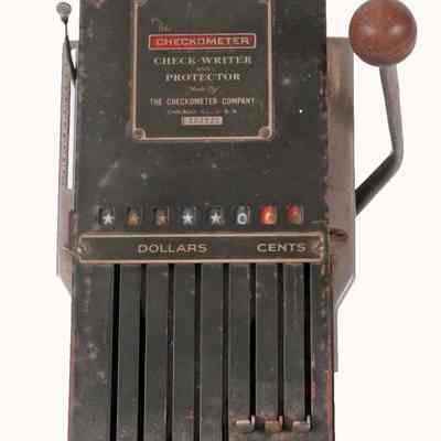 Check Writer protector