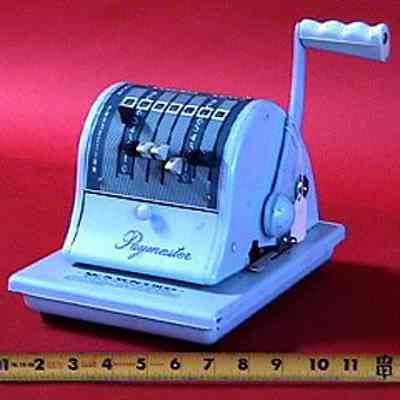 Paymaster S-1000 Check Protector
