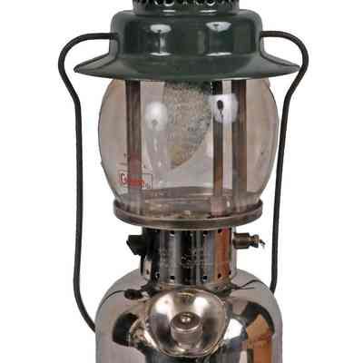 Lantern, white gas