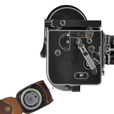8mm Movie Camera, 3 Lens Turret