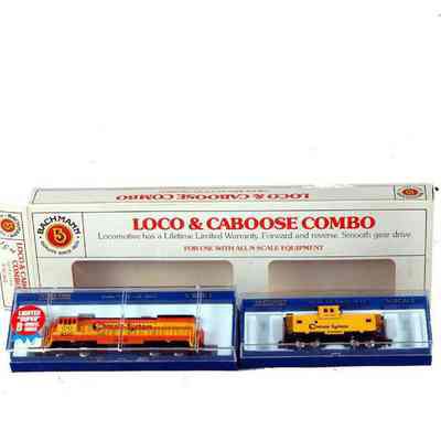 Toy Locomotive/Caboose
