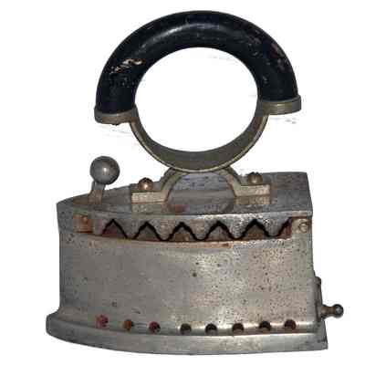 Charcoal (coal) Heated cloth Iron