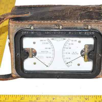 Volt & Watt Meter