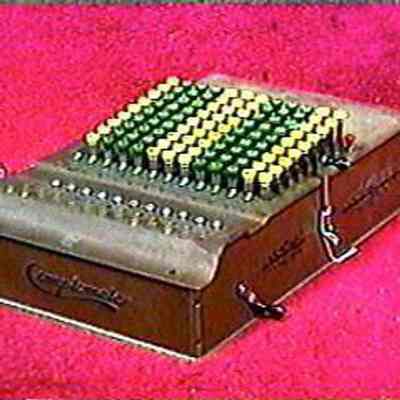 Comptometer Adding Machine