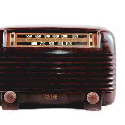 Philco Table Model Radio