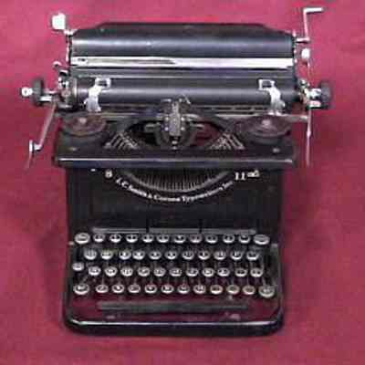 L.C. Smith #8 Typewriter