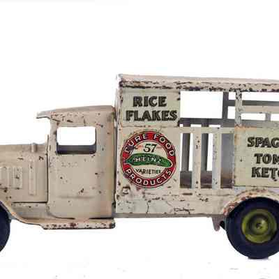 Toy Grocery Delivery Truck