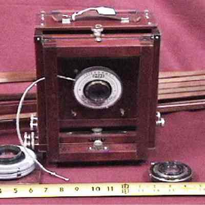 Plate Large Format Still Camera