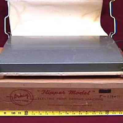 Electric Print Dryer