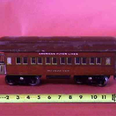 Toy Standard Gauge Passenger Car