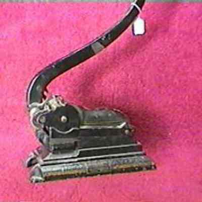 Cummins Perforator Stamp