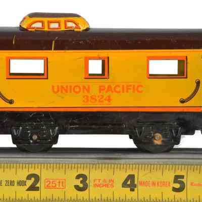 Toy Model Train Caboose Railway Car