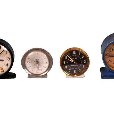 Desk Clocks, Collection of 7