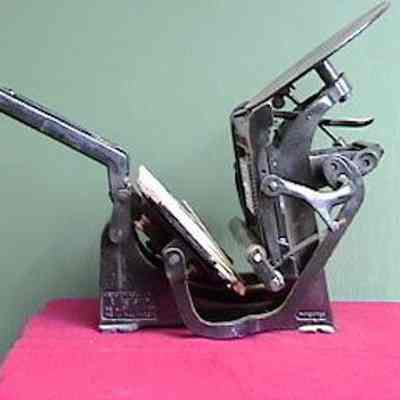 Platen Printing Press