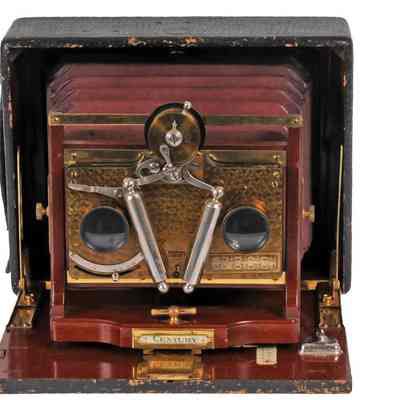 Stereo Camera, 4" x 5"Sheet Film
