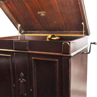 Phonograph, Console crank