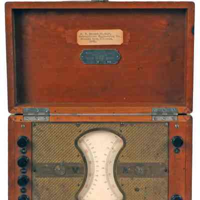 Volt/ammeter Meter