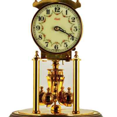 Table Glass Domed Clock