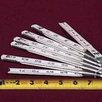 Zig Zag Folding Rule