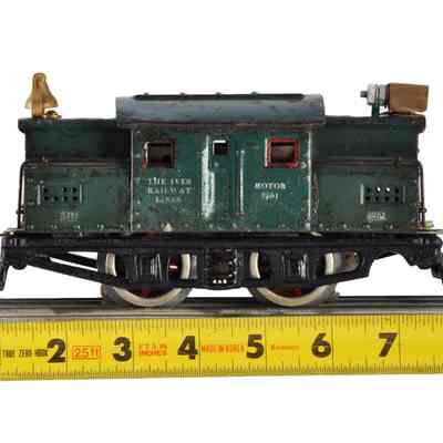 Toy Model Train Electric Locomotive