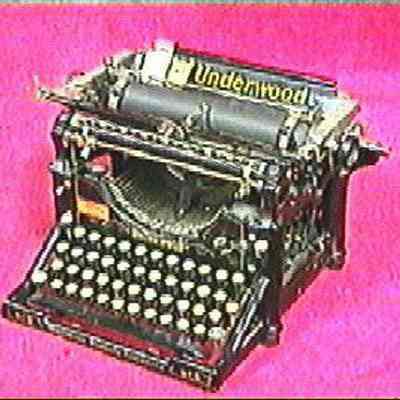 Underwood #5 Typewriter
