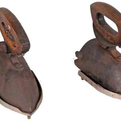 Cloth Iron, slug heated