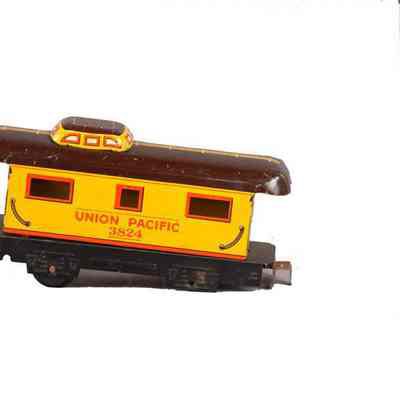 Toy Model Train Caboose Railway Car