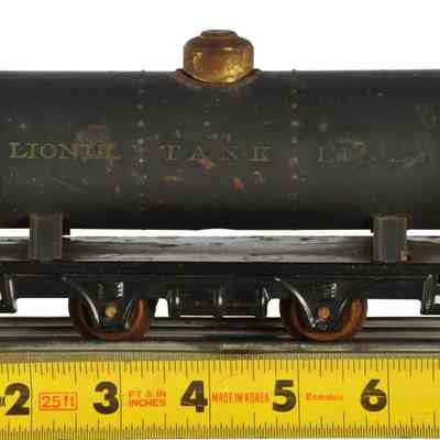 Toy Model Train Tank Railway Car