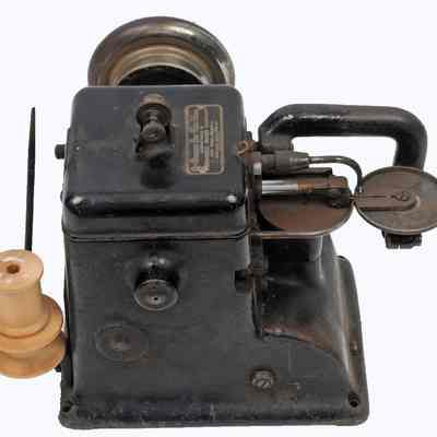 Treadle Operated Fur Sewing Machine