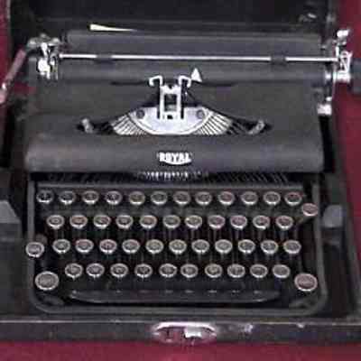 Royal Portable Typewriter