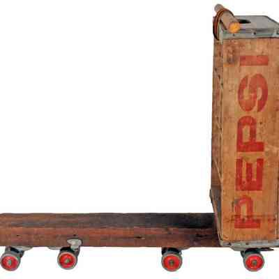 Homemade Crate Scooter