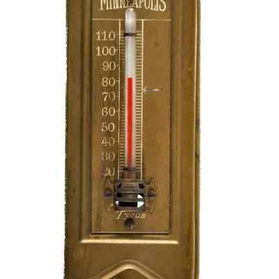 Furnace Thermostat w/Thermometer