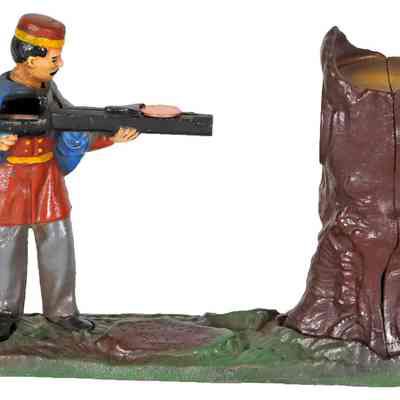 Automaton Shooting Toy Bank