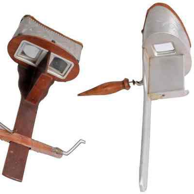 Stereoscope collection of 10 Viewer