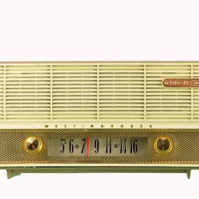 Table Radio, Plastic