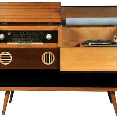 Phonograph; Console Record Player Radio