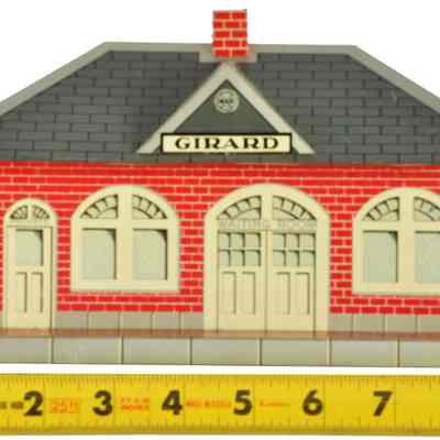 Toy Model Train Station Building