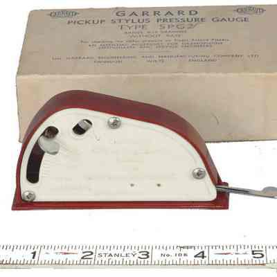 Stylus Pressure Pickup Gauge