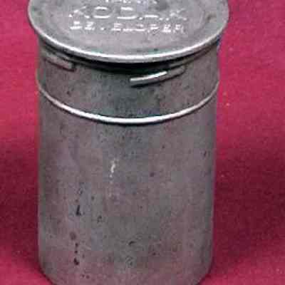 Photographic Film Processing Tank