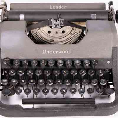 Underwood Portable Typewriter