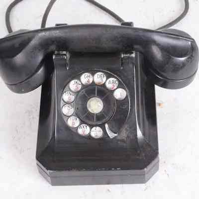 Cradle Rotary Telephone