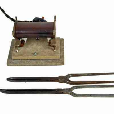 Curling w/2 Curling Irons hair Iron Heater