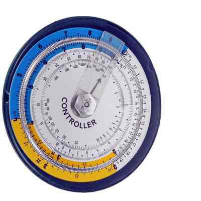 Slide rule, circular & conversion table