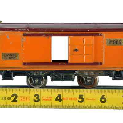 Toy Model Train Box Railway Car