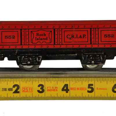 Toy Model Train Gondola Railway Car