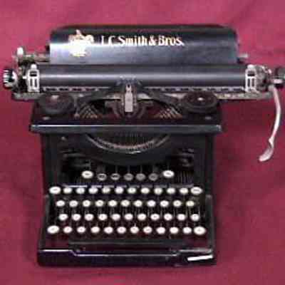 L.C. Smith&Bros #3 Typewriter