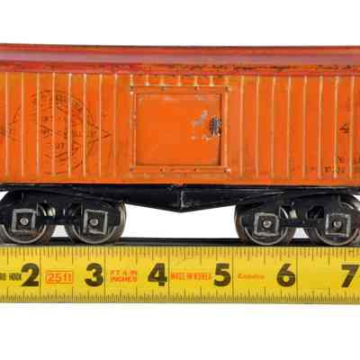 Toy Model Train Box Railway Car