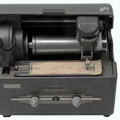 Shaver Cylinder Dictating machine