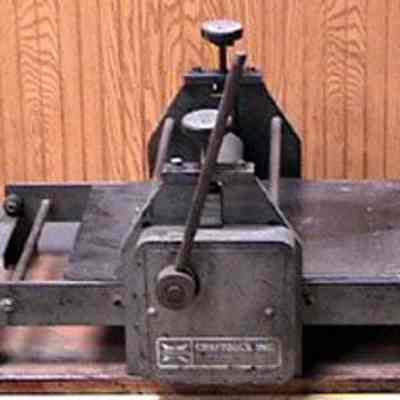 Etching Press
